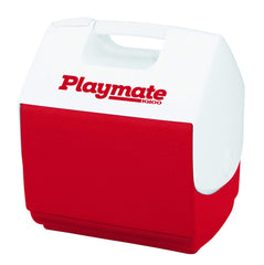 Igloo Red/White, Playmate Pal 7 Quart Personal Sized Cooler, 11.75 x 8.25 x 12-Inch, 7 Qt U1