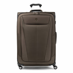 Travelpro Maxlite 5 Softside Expandable Luggage with 4 Spinner Wheels, Lightweight Suitcase, Men and Women - Mocha/Checked-Large 29-Inch