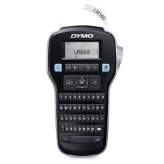 DYMO LabelManager 160 Portable Label Maker Bundle, Easy-to-Use, One-Touch Smart Keys, QWERTY Keyboard, Large Display, For Home & Office Organization, Includes 3 D1 label cassettes U1