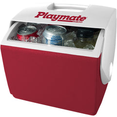 Igloo Red/White, Playmate Pal 7 Quart Personal Sized Cooler, 11.75 x 8.25 x 12-Inch, 7 Qt U1