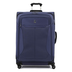 Travelpro Tourlite Softside Expandable Luggage with 4 Spinner Wheels, Lightweight Suitcase, Men and Women - Blue/Checked-Large 29-Inch