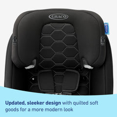 Graco Nautilus 2.0 LX 3-in-1 Harness Booster Car Seat ft. InRight Latch, Hex U1