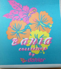 Bahia Collection by Dohler Horses in The Water Velour Brazilian Beach Towel 30x60 Inches U1