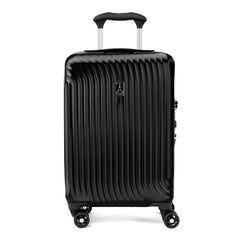 Travelpro Maxlite Air Hardside Expandable Luggage, 8 Spinner Wheels, Lightweight Hard Shell Polycarbonate - Black/Compact Carry-On 20-Inch