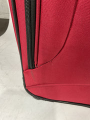 American Tourister Pop Max Softside Luggage with Spinner Wheels - Red/Checked-Large 29-Inch