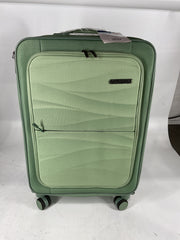 American Tourister Cascade Softside 4 Wheel Spinner, TSA Lock, Lightweight Suitcase, Men and Women - Sage Green/24-Inch Spinner