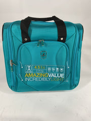 Atlantic Ultra Lite Softsides Rolling Underseat Carry-on - Turquoise Blue/Underseater