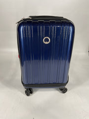 Delsey Luggage Helium Aero International Carry On Expandable Spinner Trolley 19" - Blue Cobalt/Carry-On 19 Inch