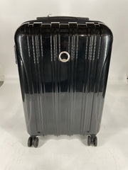 DELSEY Paris Helium Aero Hardside Expandable Luggage with Spinner Wheels - Black/Carry-On 21 Inch