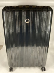 DELSEY Paris Helium Aero Hardside Expandable Luggage with Spinner Wheels - Black/Checked-Large 29 Inch