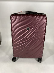 Delsey Alexis Lightweight Luggage Set 3 Piece, Double Wheel Hardshell Suitcases, Expandable Spinner Suitcase with TSA Lock and Carry On to Delsey Alexis Lightweight Luggage, Double Wheel Hardshell Suitcases, Expandable - Burgundy/3-piece Set (21"/25"/29")