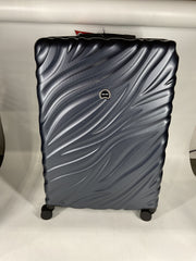 Delsey Alexis Lightweight Luggage Set 3 Piece, Double Wheel Hardshell Suitcases, Expandable Spinner Suitcase with TSA Lock and Carry On to Delsey Alexis Lightweight Luggage, Double Wheel Hardshell Suitcases, Expandable Spinner Suitcase wit - Blue/One Size