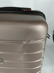 DELSEY Paris Jessica Hardside Expandable Luggage with Spinner Wheels - Rose Gold/Carry-On 21-Inch