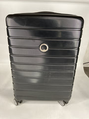 DELSEY Paris Jessica Hardside Expandable Luggage with Spinner Wheels - Black/Checked-Medium 25-Inch