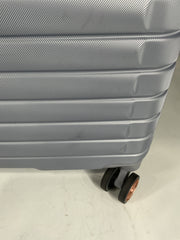 DELSEY Paris Cruise 3.0 Hardside Expandable Luggage with Spinner Wheels - Platinum/Checked-Large 28 Inch