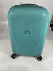 DELSEY Paris Clavel Hardside Expandable Luggage with Spinner Wheels - Teal Blue/Carry-On 19 Inch