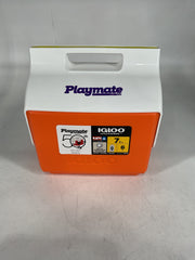 Igloo Retro Little Playmate: Fiesta Orange 7 qt Cooler U1