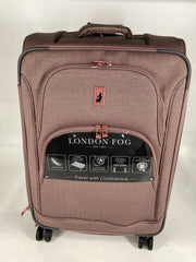 London Fog Yorkshire 24" Expandable Spinner Rose Charcoal U1
