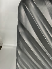 Ricardo Beverly Hills Mojave Expandable Luggage Spinner - Platinum/Checked-Medium 25 Inch