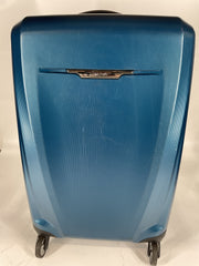 Samsonite Winfield 3 DLX Spinner - Blue/Navy/Checked-Medium 25-Inch