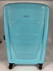 Samsonite Winfield 2 Hardside Luggage with Spinner Wheels - Ice Blue/Checked-Medium 24-Inch