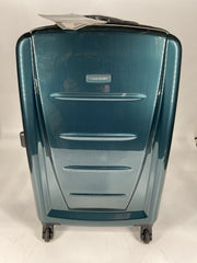 Samsonite Winfield 2 Hardside Luggage with Spinner Wheels - Teal/Checked-Medium 24-Inch