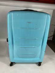 Samsonite Winfield 2 Hardside Luggage with Spinner Wheels - Ice Blue/Checked-Large 28-Inch