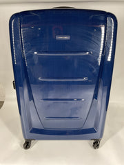 Samsonite Winfield 2 Hardside Luggage with Spinner Wheels - Navy/Checked-Large 28-Inch