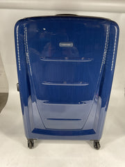 Samsonite Winfield 2 Hardside Luggage with Spinner Wheels - Navy/Checked-Large 28-Inch