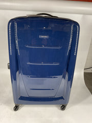 Samsonite Winfield 2 Hardside Luggage with Spinner Wheels - Navy/Checked-Large 28-Inch