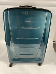 Samsonite Winfield 2 Hardside Luggage with Spinner Wheels - Teal/Checked-Large 28-Inch