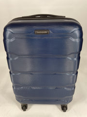 Samsonite Omni Pc Hardside Expandable Luggage with Spinner Wheels - Navy/Carry-On 20-Inch