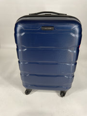 Samsonite Omni Pc Hardside Expandable Luggage with Spinner Wheels - Navy/Carry-On 20-Inch