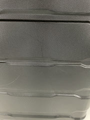 Samsonite Omni Pc Hardside Expandable Luggage with Spinner Wheels - Black/Checked-Medium 24-Inch