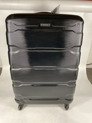 Samsonite Omni Pc Hardside Expandable Luggage with Spinner Wheels - Black/Checked-Large 28-Inch