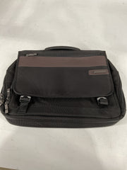 Samsonite Kombi Flapover Briefcase - Black/Brown/One Size