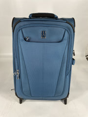 Travelpro Maxlite 5 Softside Expandable Upright 2 Wheel Luggage, Lightweight Suitcase, Men and Women - Ensign Blue/Carry-on 22-Inch