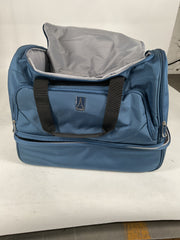 Travelpro Maxlite 5 Carry on Weekender with Drop-Bottom Compartment, Lightweight Overnight Travel Duffel Bag - Ensign Blue/19-Inch