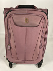 Travelpro Maxlite 5 Softside Expandable Luggage with 4 Spinner Wheels, Lightweight Suitcase, Men and Women - Dusty Rose Pink/Carry-on 21-Inch