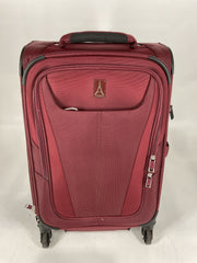 Travelpro Maxlite 5 Softside Expandable Luggage with 4 Spinner Wheels, Lightweight Suitcase, Men and Women - Burgundy/Carry-on 21-Inch