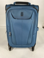 Travelpro Maxlite 5 Softside Expandable Luggage with 4 Spinner Wheels, Lightweight Suitcase, Men and Women - Ensign Blue/Carry-on 21-Inch