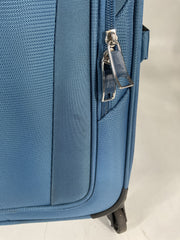 Travelpro Maxlite 5 Softside Expandable Luggage with 4 Spinner Wheels, Lightweight Suitcase, Men and Women - Ensign Blue/Carry-on 21-Inch