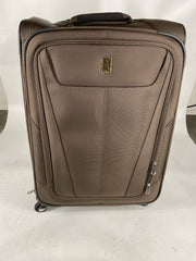 Travelpro Maxlite 5 Softside Expandable Luggage with 4 Spinner Wheels, Lightweight Suitcase, Men and Women - Mocha/Checked-Medium 25-Inch