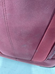 Travelpro Maxlite 5 Softside Expandable Luggage with 4 Spinner Wheels, Lightweight Suitcase, Men and Women - Burgundy/Checked-Medium 25-Inch