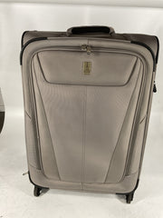 Travelpro Maxlite 5 Softside Expandable Luggage with 4 Spinner Wheels, Lightweight Suitcase, Men and Women - Champagne/Checked-Medium 25-Inch