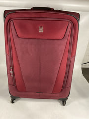 Travelpro Maxlite 5 Softside Expandable Luggage with 4 Spinner Wheels, Lightweight Suitcase, Men and Women - Burgundy/Checked-Large 29-Inch