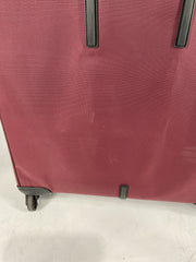 Travelpro Maxlite 5 Softside Expandable Luggage with 4 Spinner Wheels, Lightweight Suitcase, Men and Women - Burgundy/Checked-Large 29-Inch