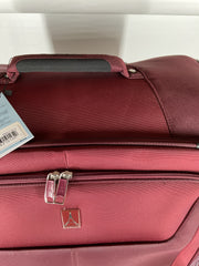 Travelpro Maxlite 5 Softside Expandable Luggage with 4 Spinner Wheels, Lightweight Suitcase, Men and Women - Burgundy/Checked-Large 29-Inch