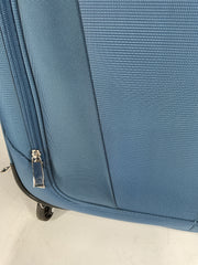 Travelpro Maxlite 5 Softside Expandable Luggage with 4 Spinner Wheels, Lightweight Suitcase, Men and Women - Ensign Blue/Checked-Large 29-Inch