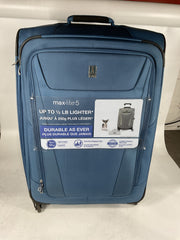 Travelpro Maxlite 5 Softside Expandable Luggage with 4 Spinner Wheels, Lightweight Suitcase, Men and Women - Ensign Blue/Checked-Large 29-Inch